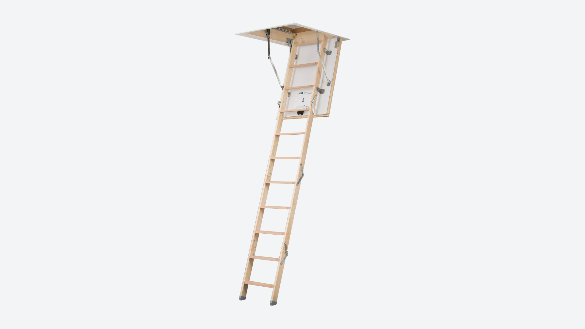 Made-to-measure loft ladder MINI40  Test123