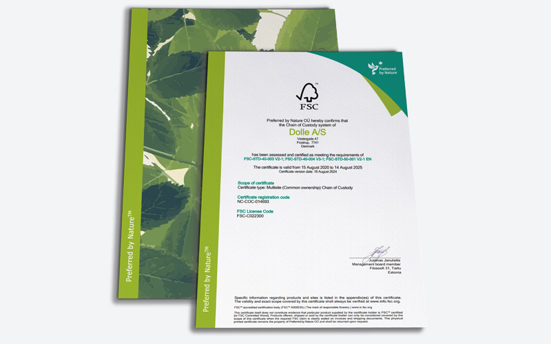 FSC® certifikat 